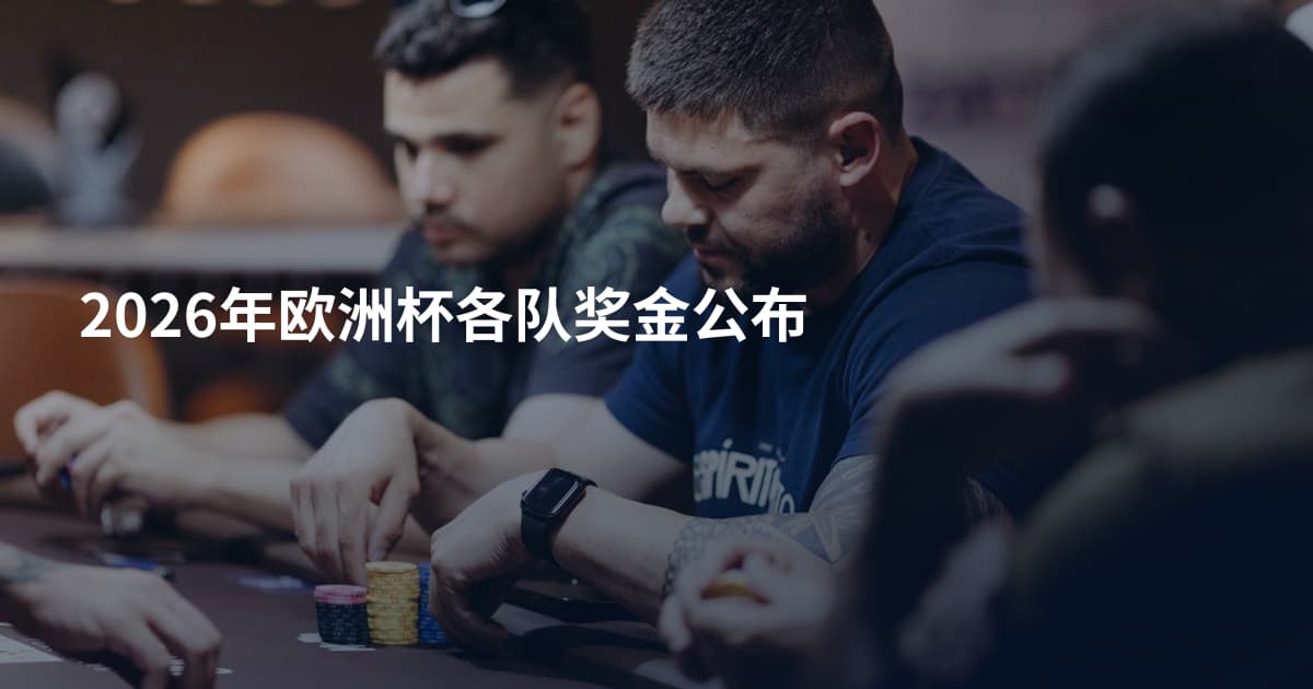 2026年欧洲杯各队奖金公布