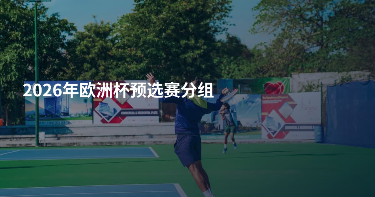 2026年欧洲杯预选赛分组