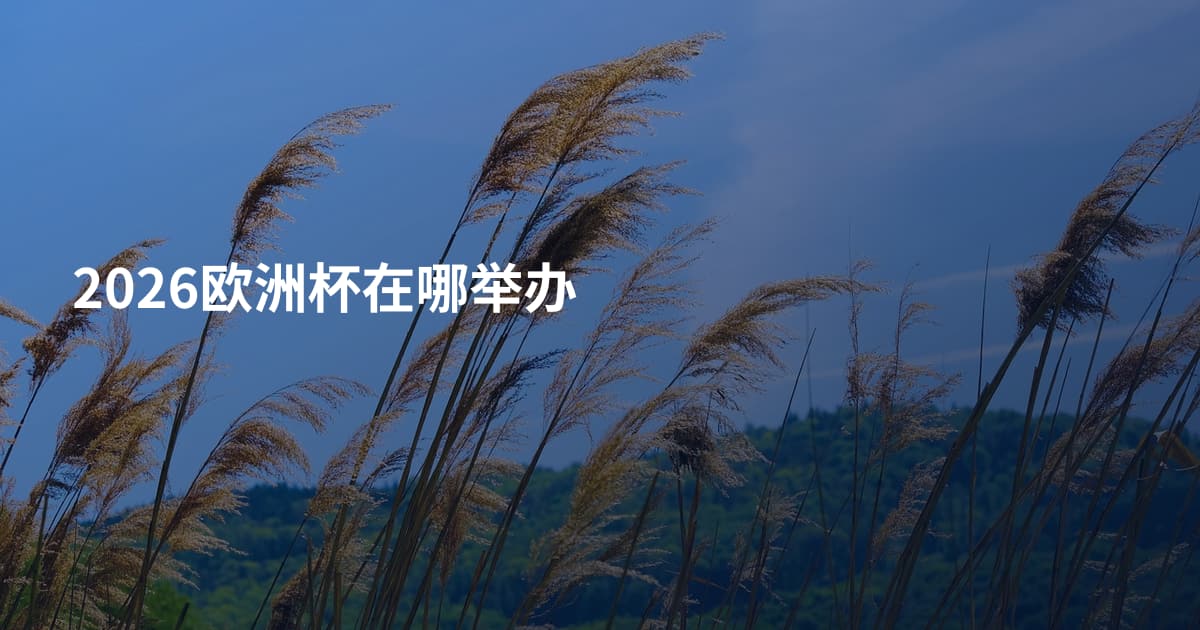 2026欧洲杯在哪举办
