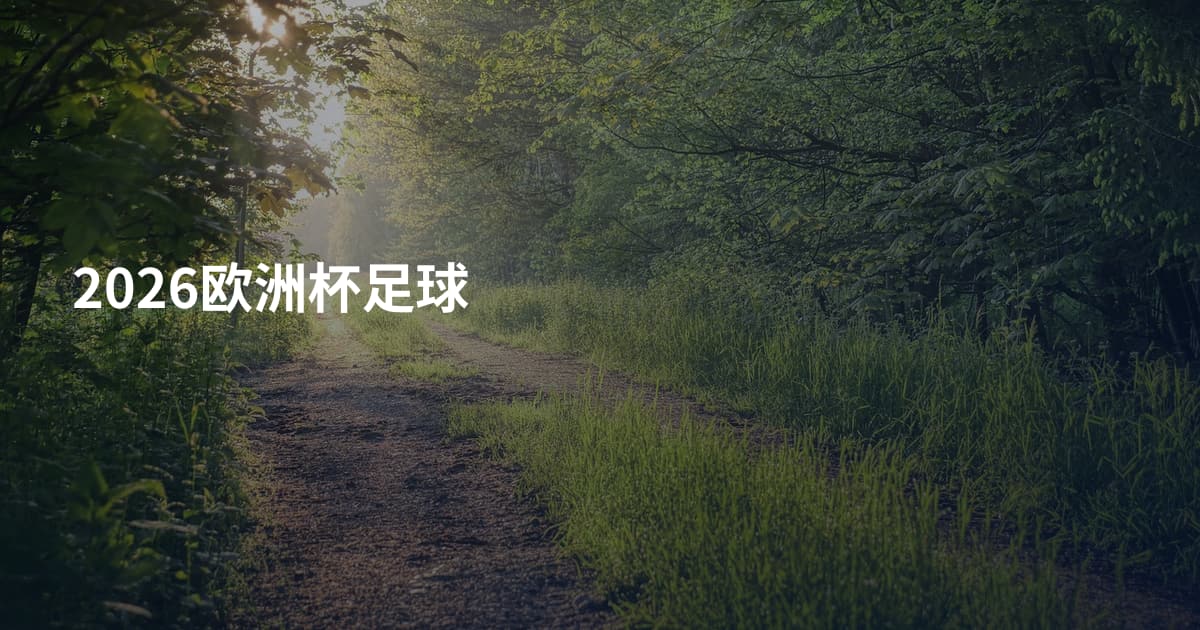 2026欧洲杯足球