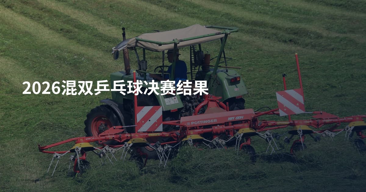 2026混双乒乓球决赛结果