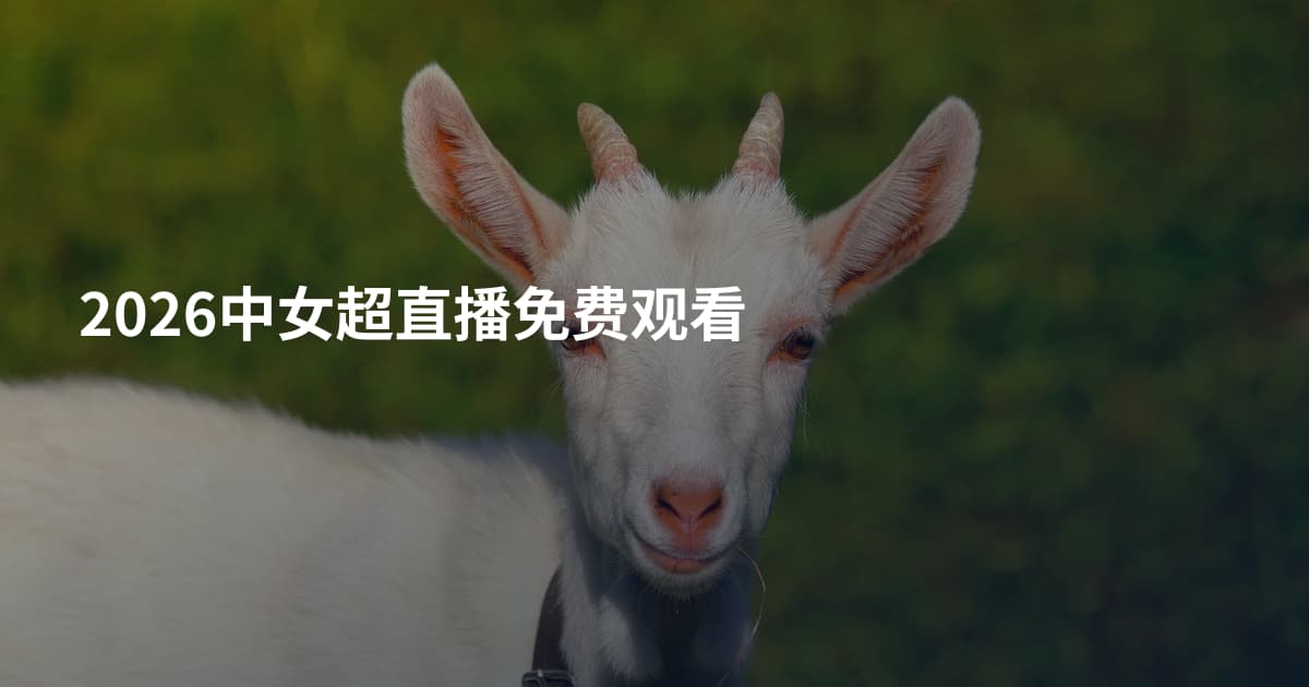 2026中女超直播免费观看