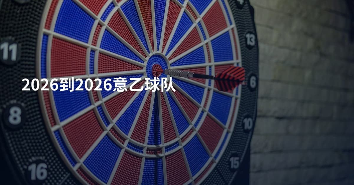 2026到2026意乙球队