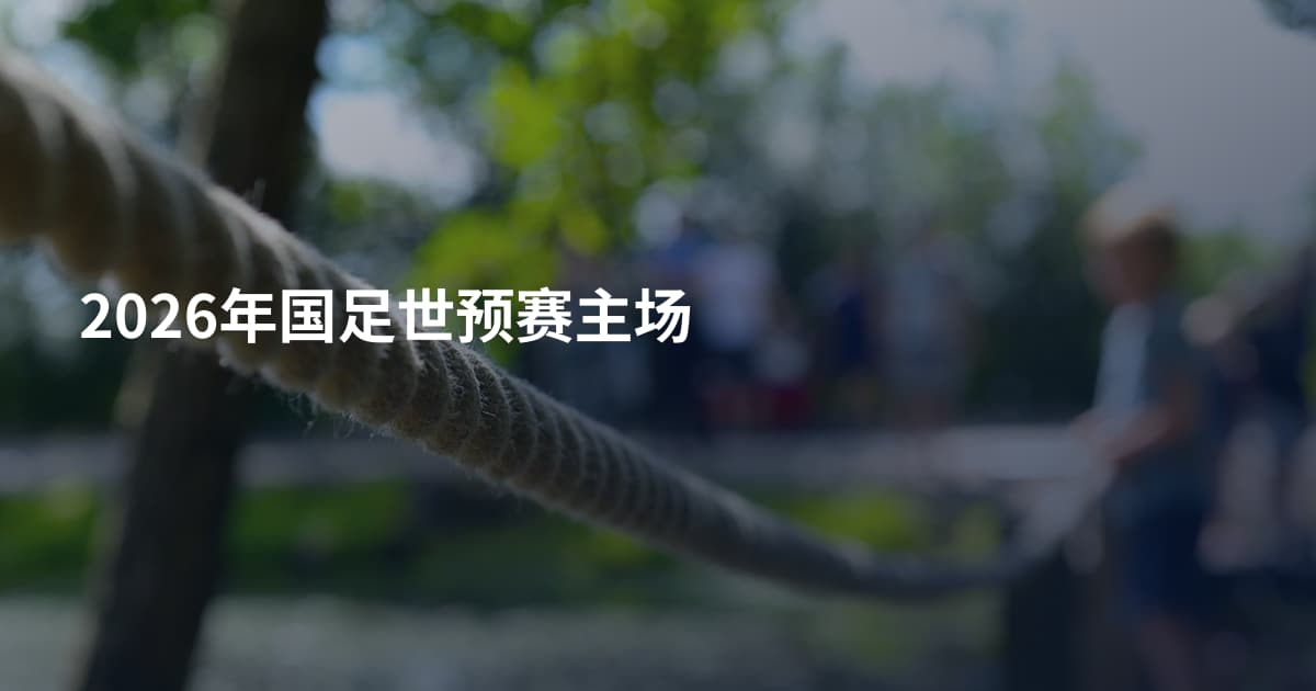 2026年国足世预赛主场