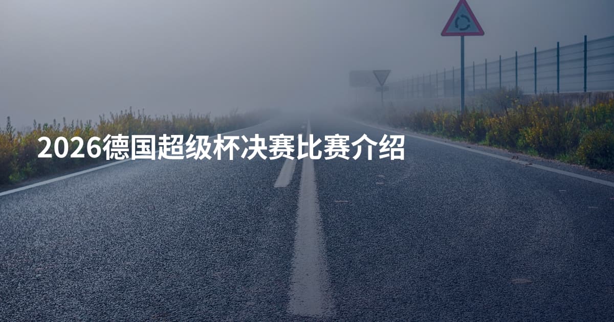 2026德国超级杯决赛比赛介绍