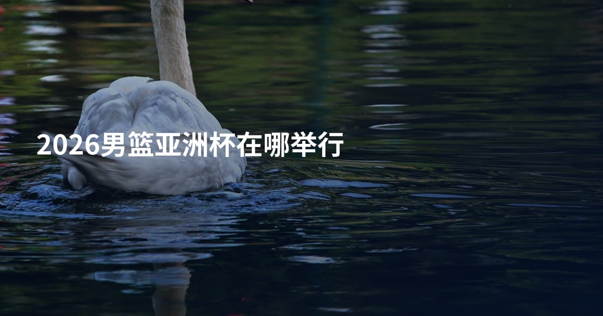 2026男篮亚洲杯在哪举行