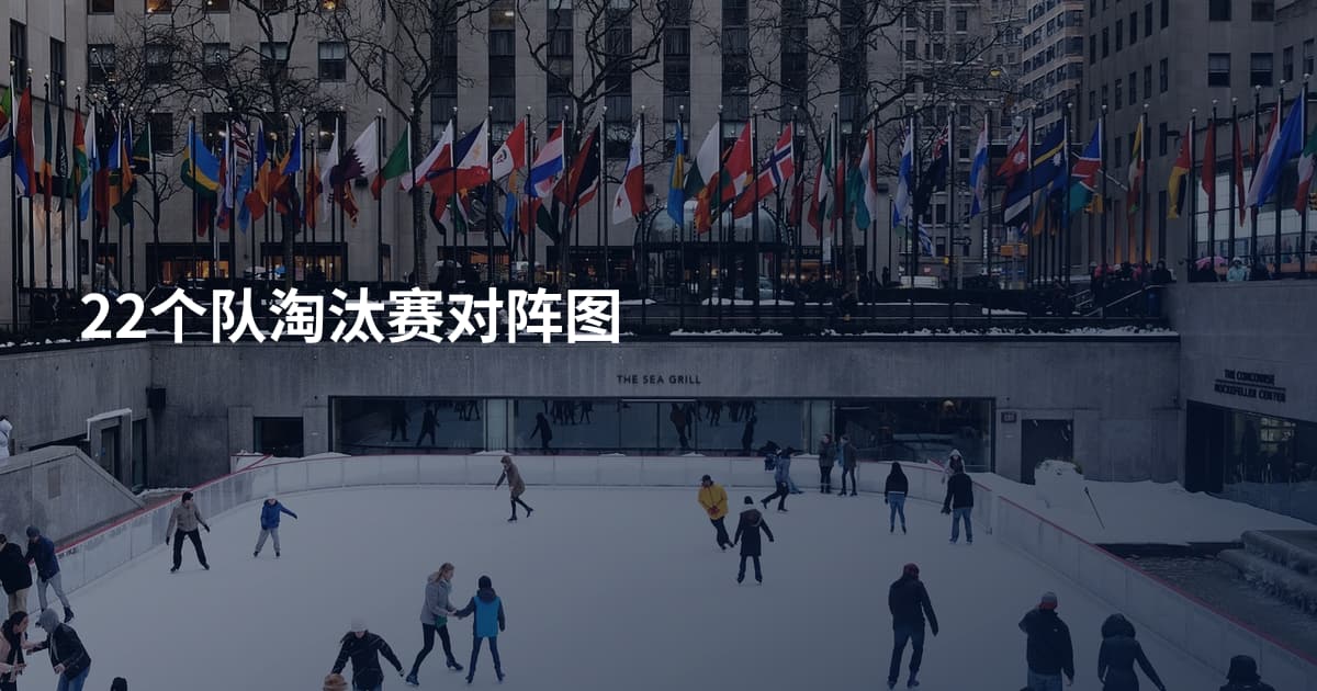 22个队淘汰赛对阵图