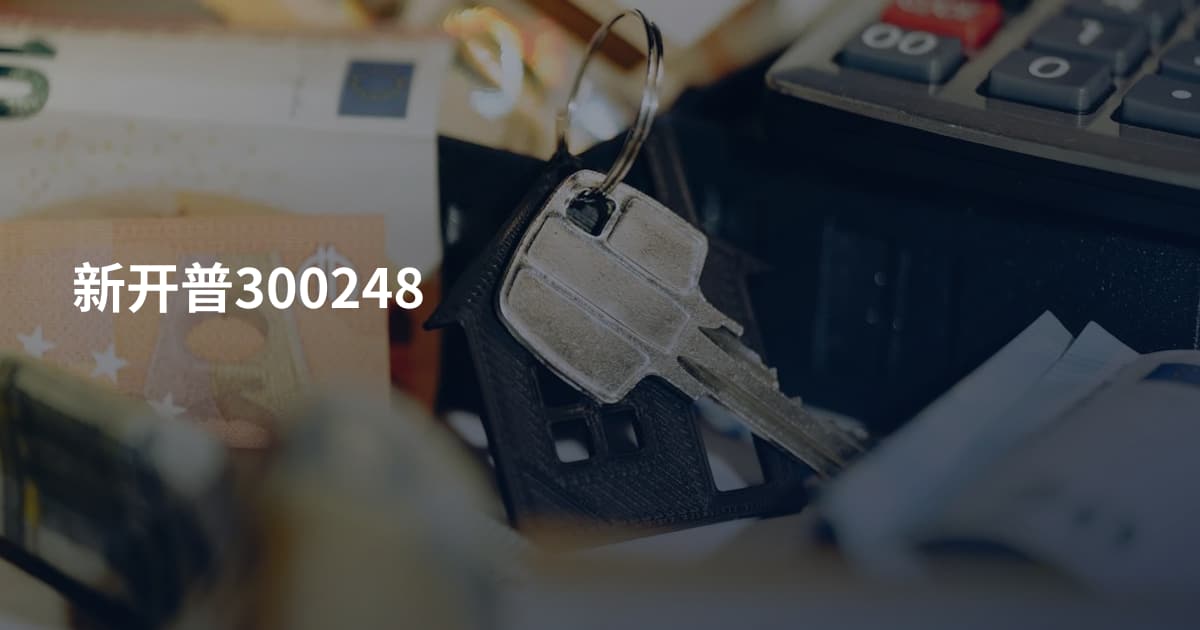新开普300248