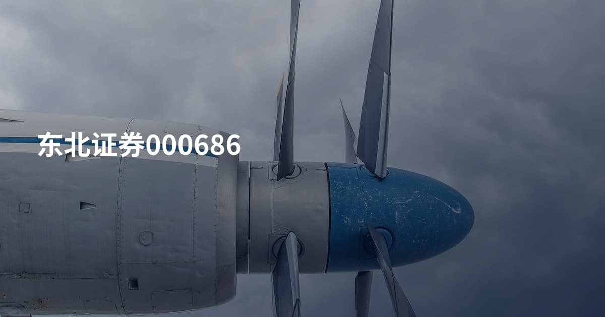东北证券000686