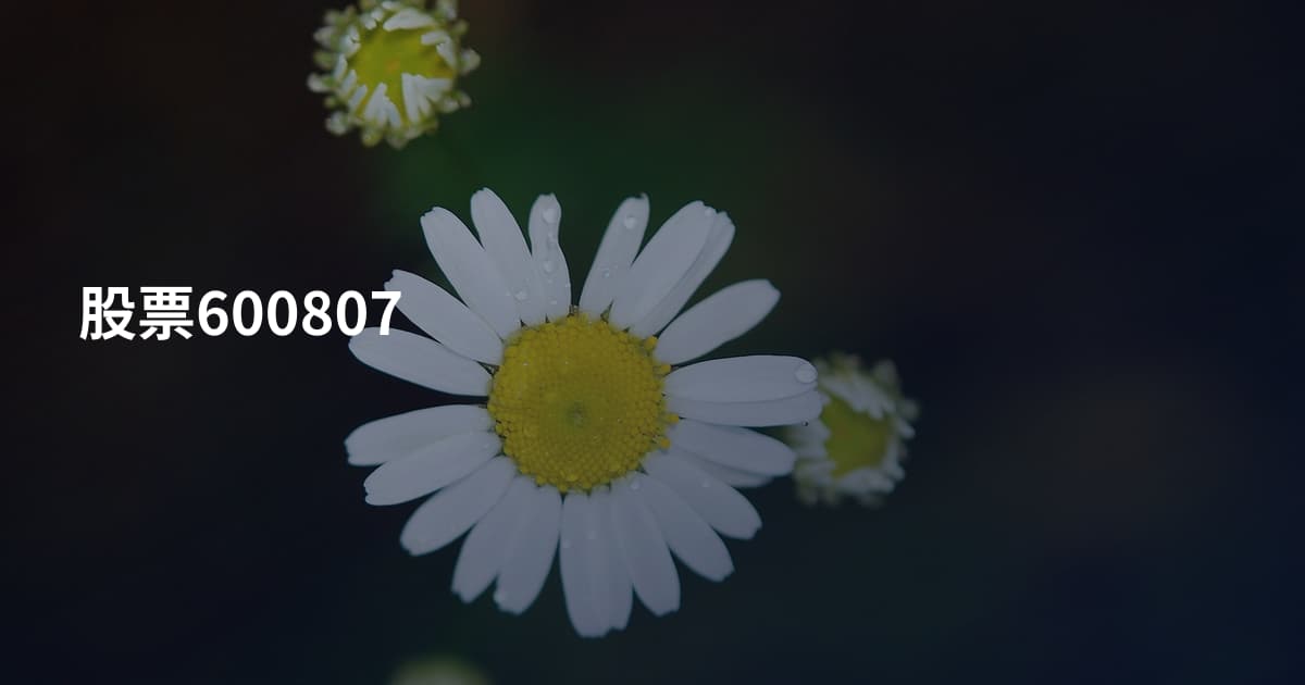 股票600807