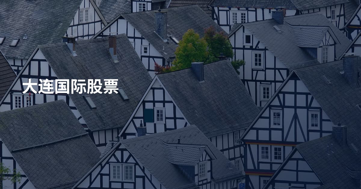 大连国际股票