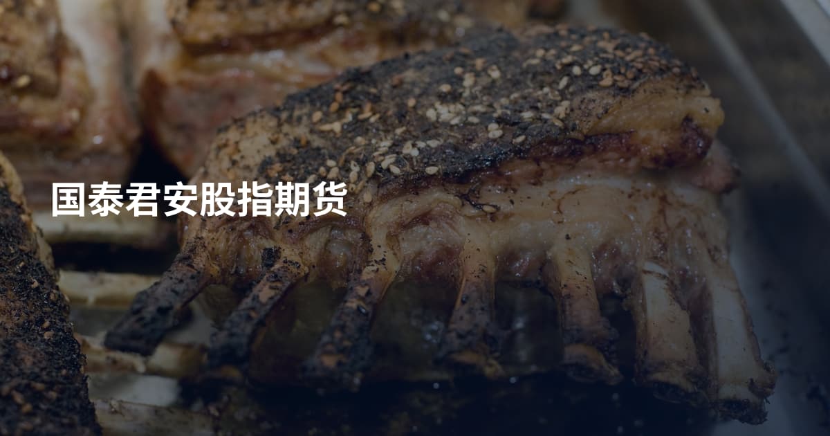 国泰君安股指期货