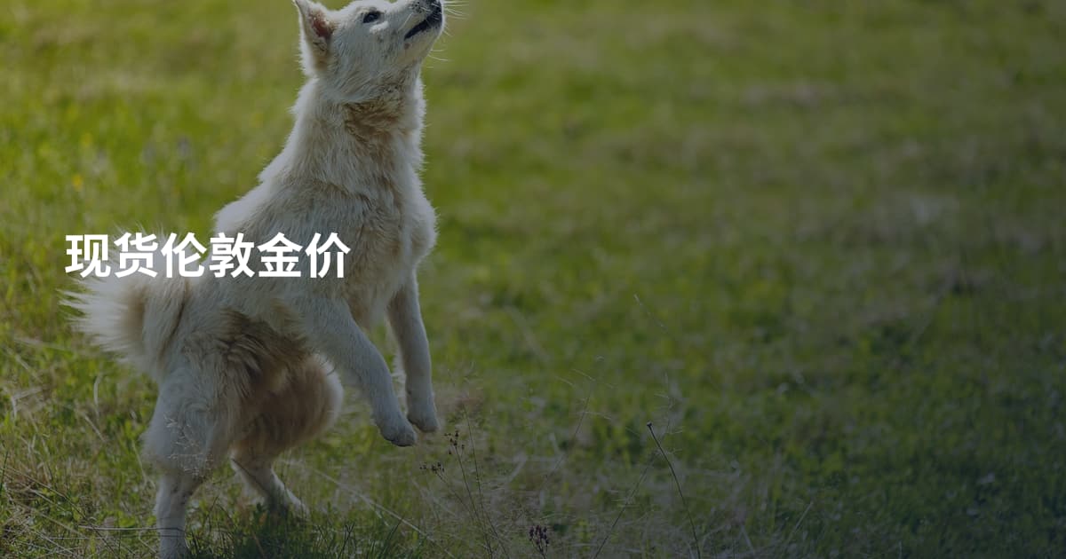 现货伦敦金价