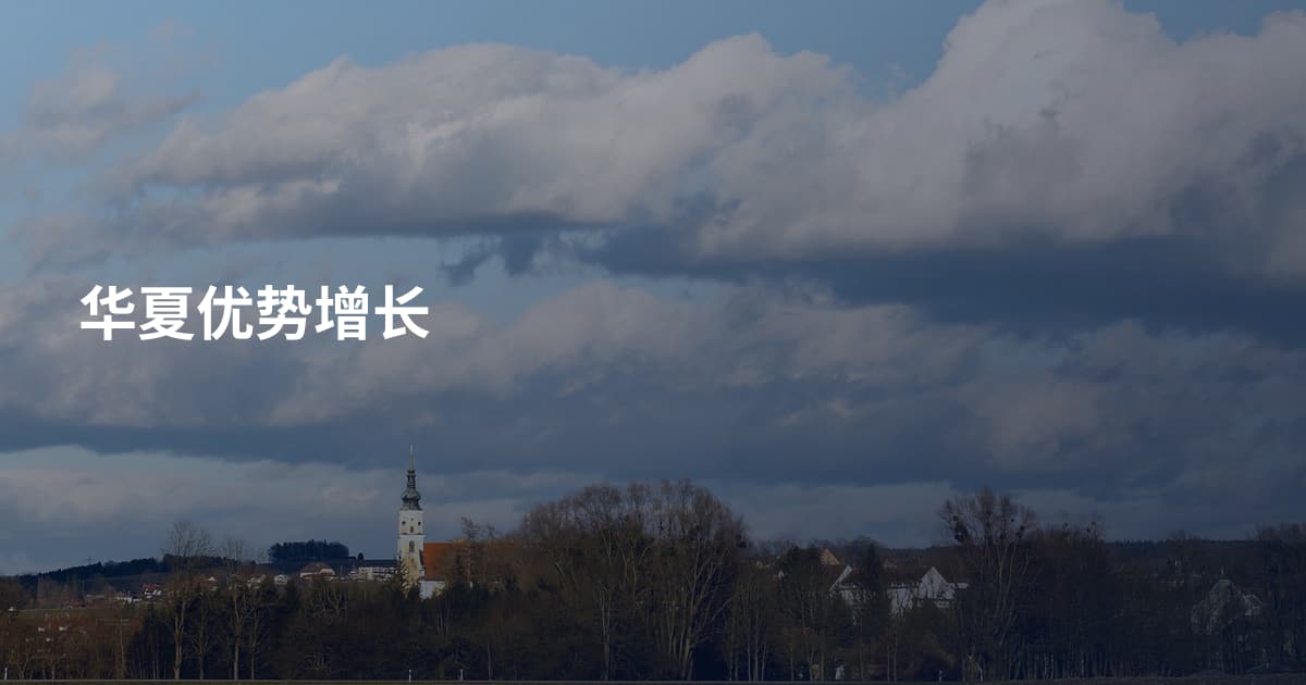 华夏优势增长
