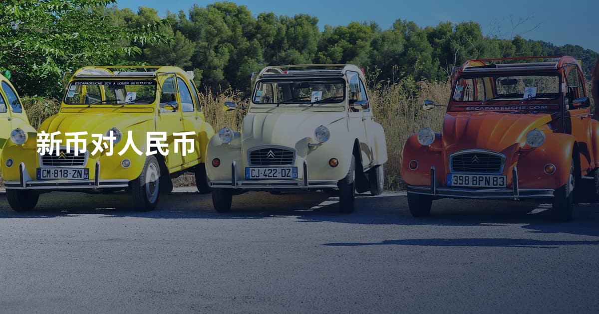新币对人民币