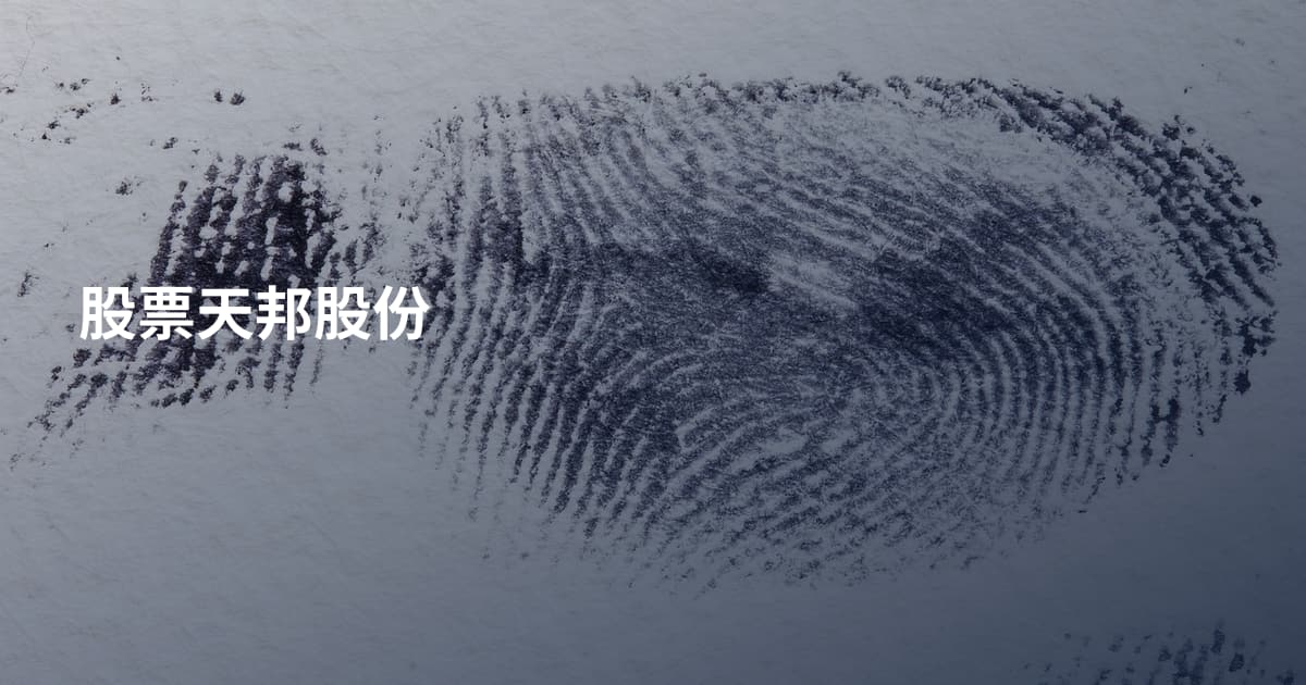 股票天邦股份