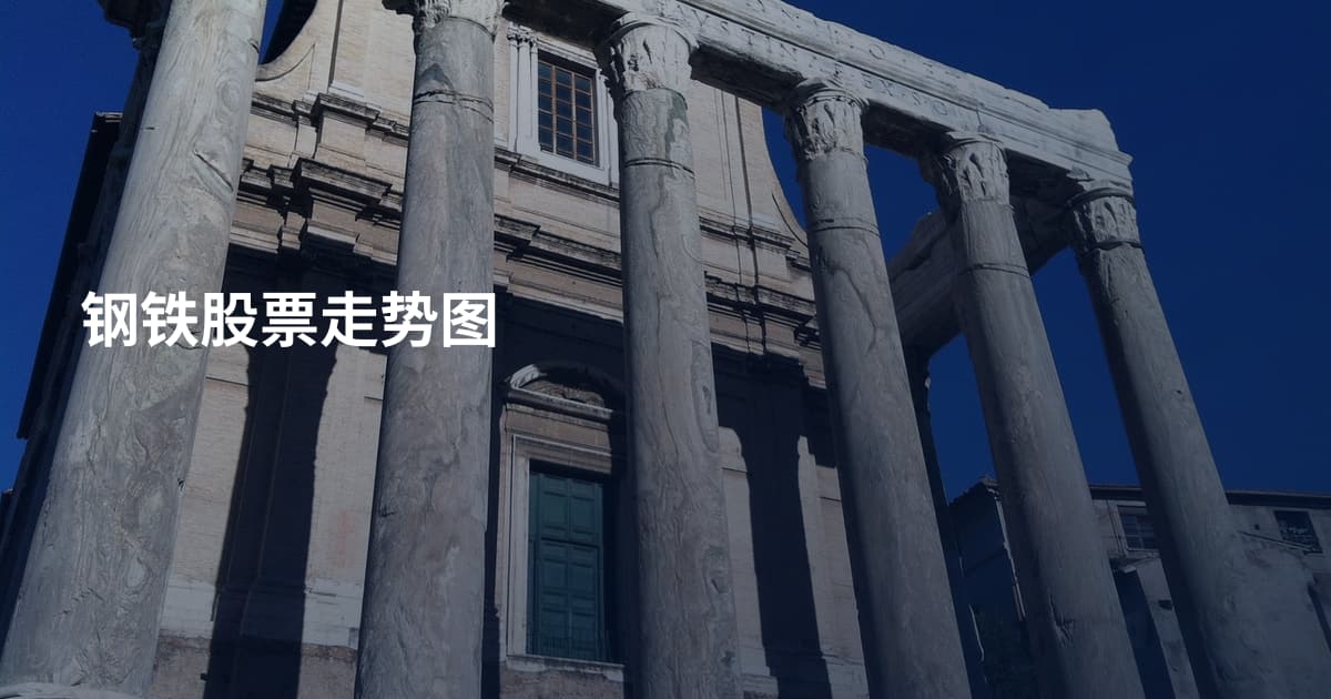 钢铁股票走势图