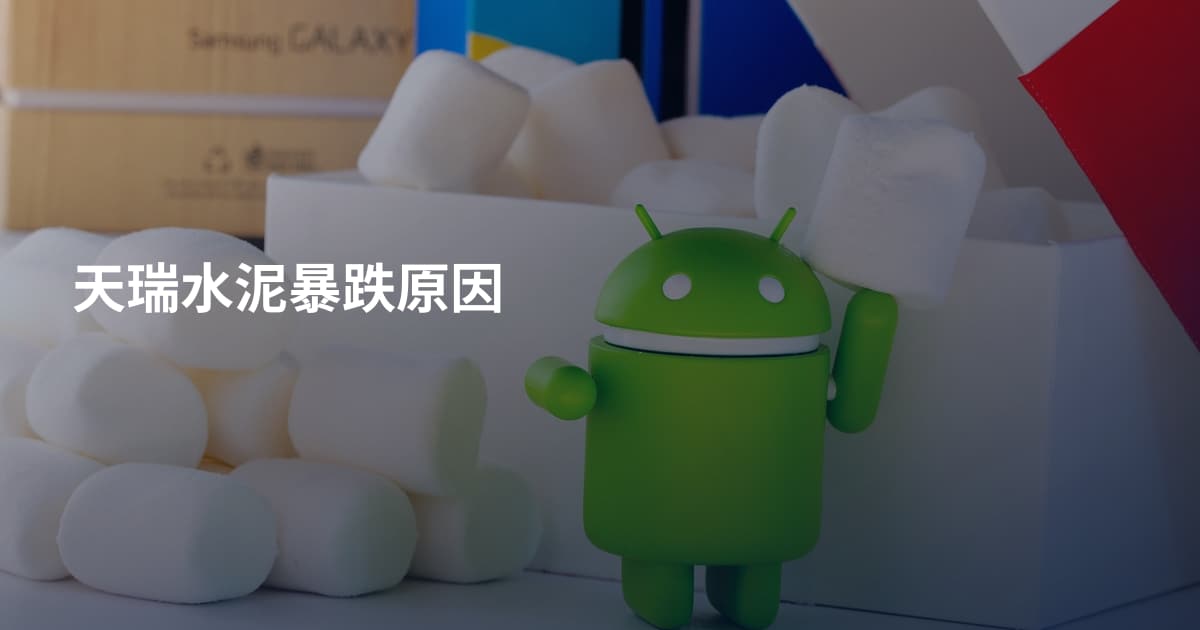 天瑞水泥暴跌原因