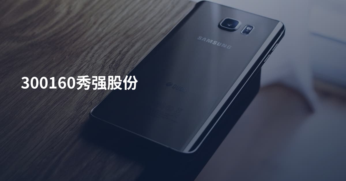 300160秀强股份
