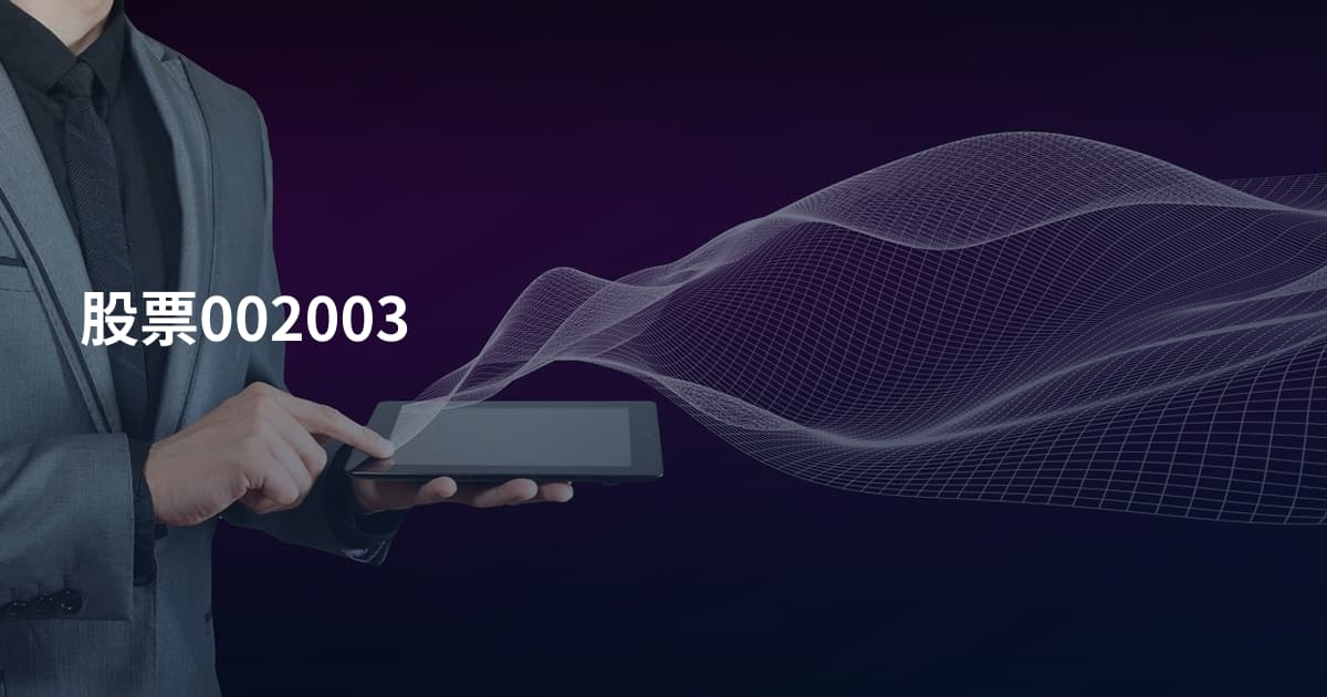 股票002003