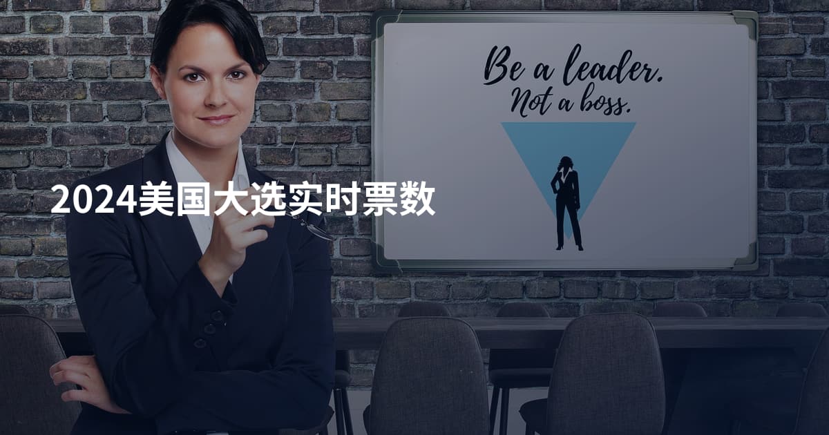 2024美国大选实时票数