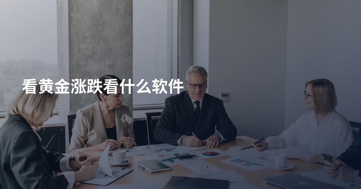看黄金涨跌看什么软件