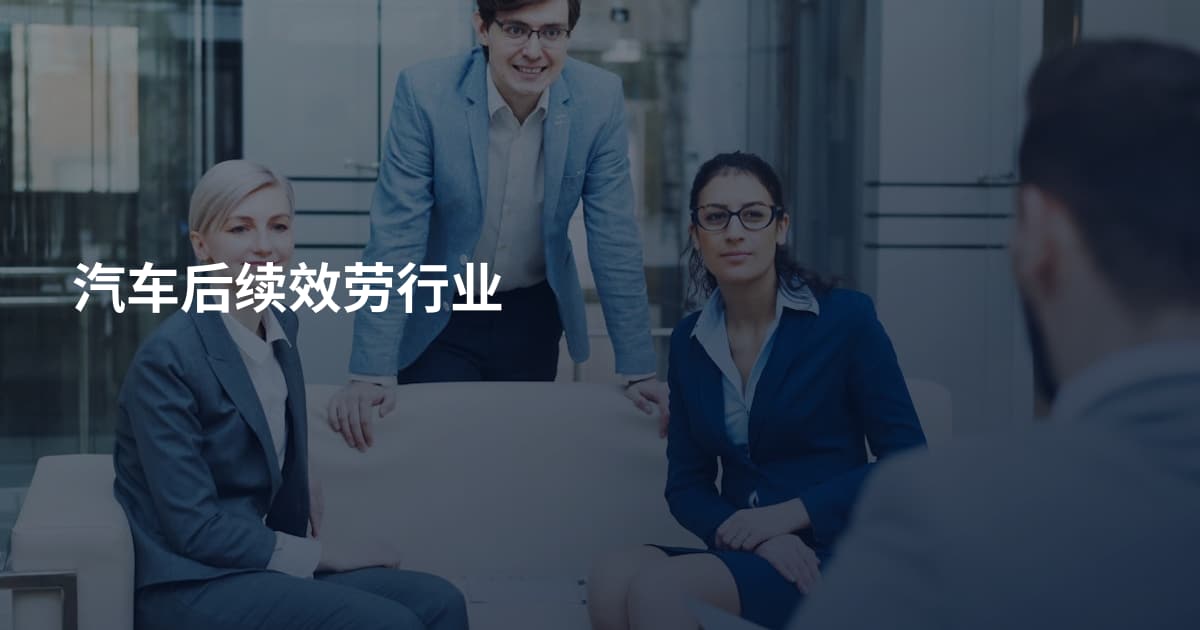 汽车后续效劳行业