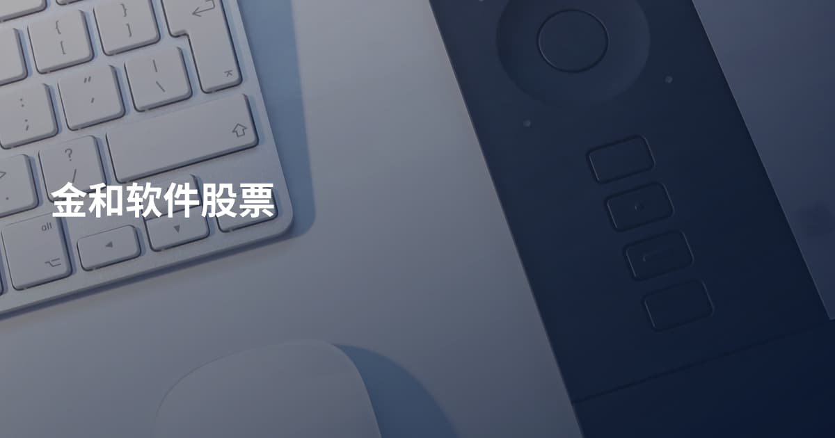 金和软件股票