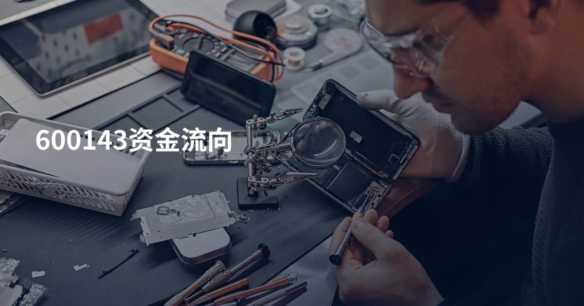 600143资金流向