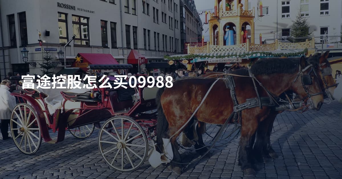 富途控股怎么买09988
