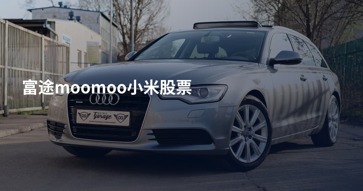 富途moomoo小米股票