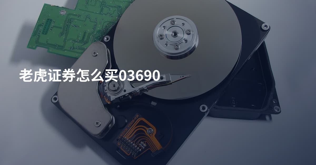 老虎证券怎么买03690