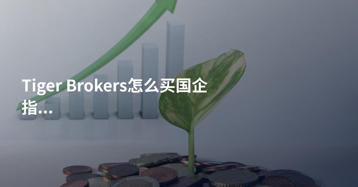 Tiger Brokers怎么买国企指数