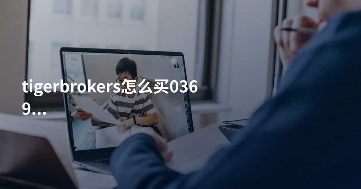 tigerbrokers怎么买03690