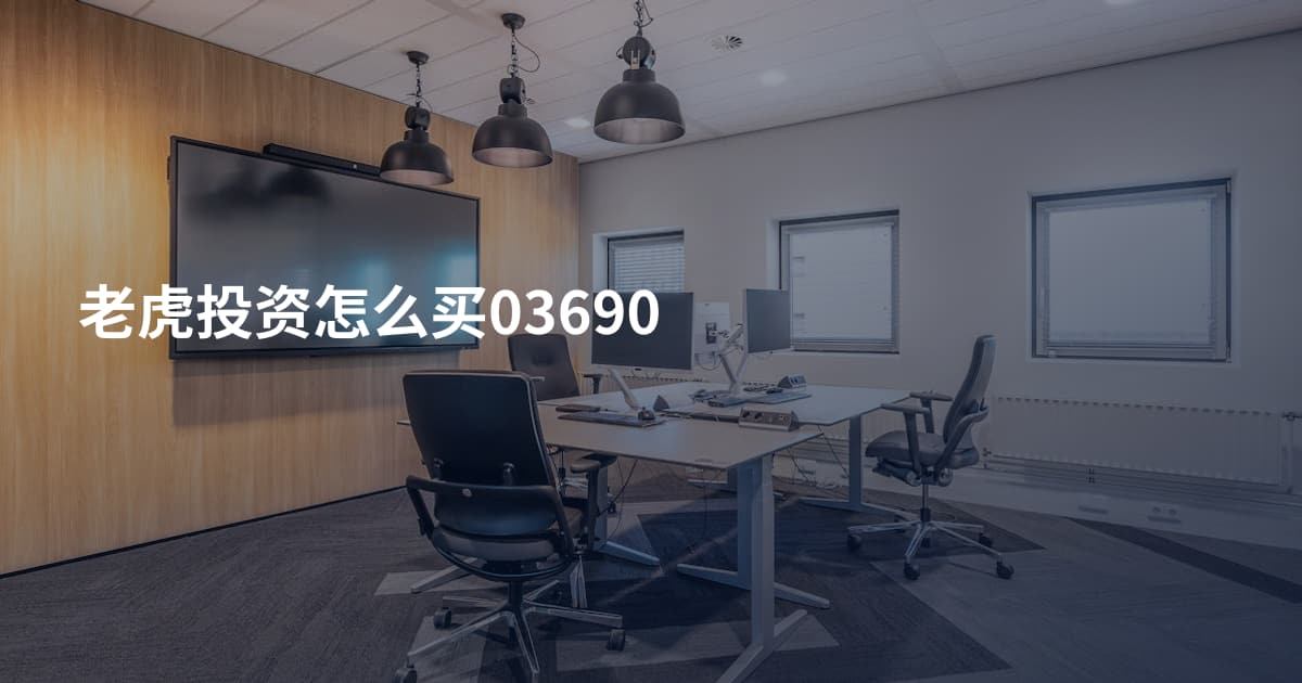老虎投资怎么买03690