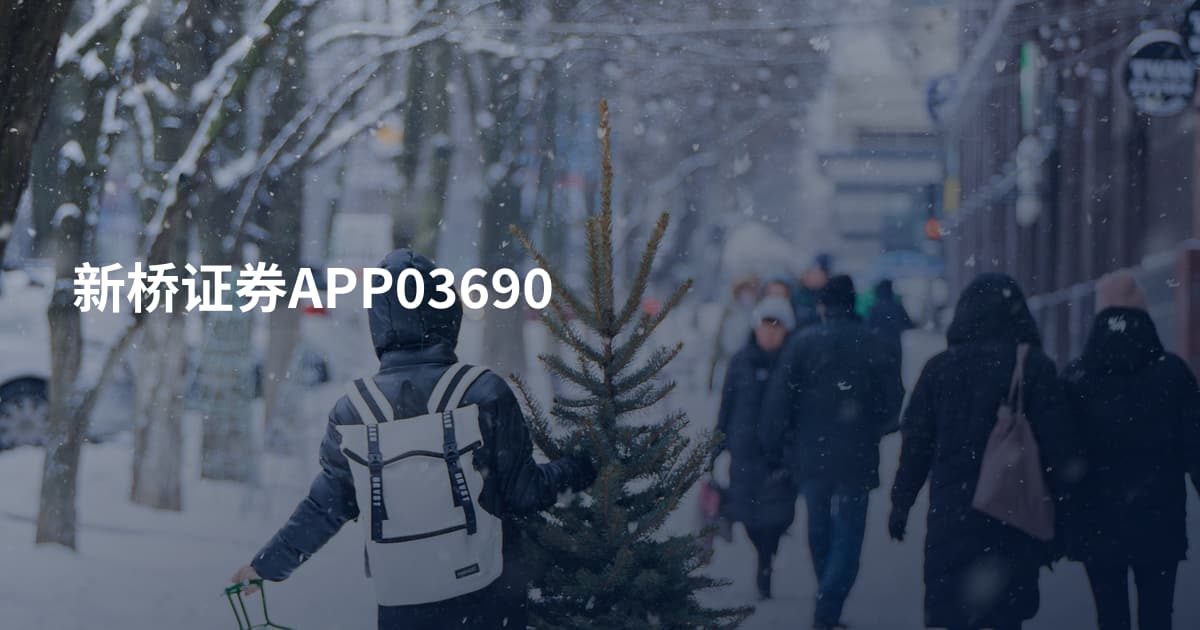 新桥证券APP03690