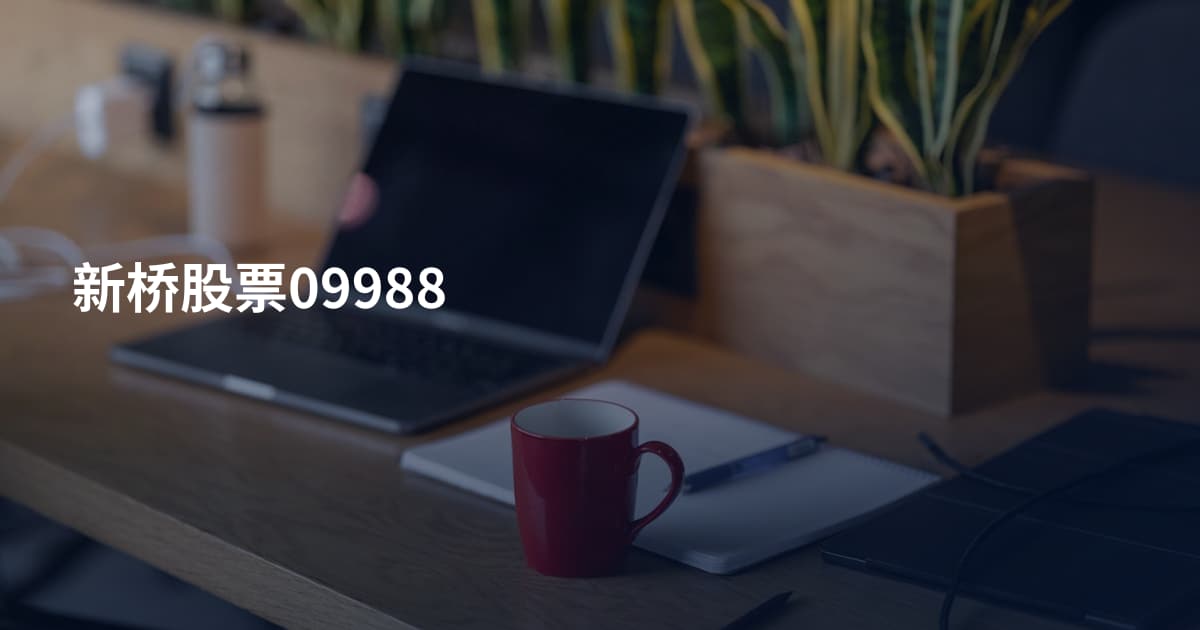 新桥股票09988