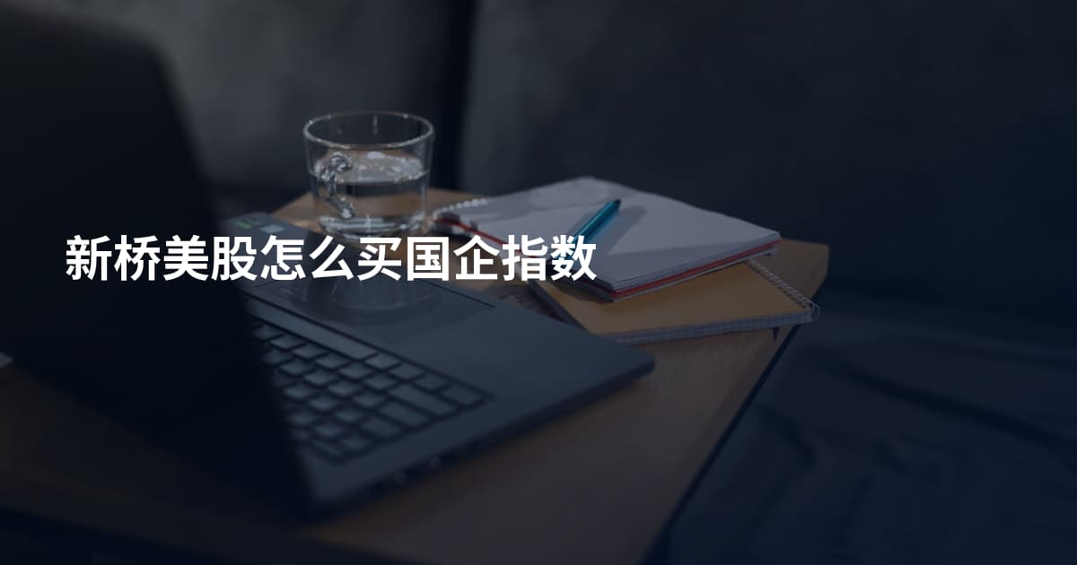 新桥美股怎么买国企指数