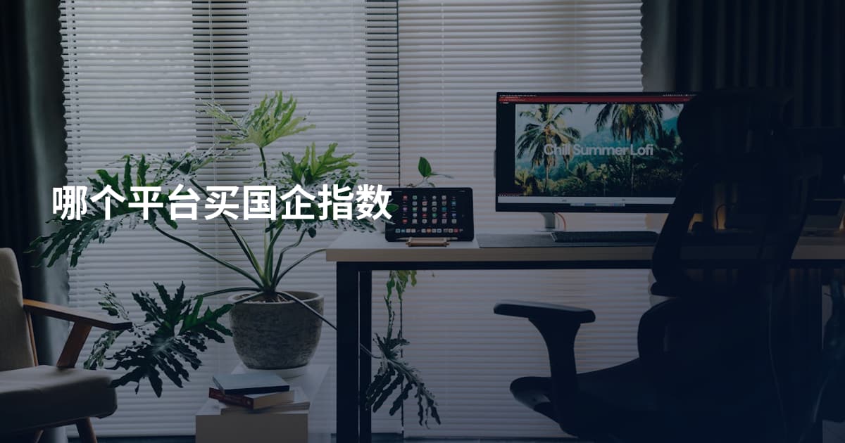 哪个平台买国企指数