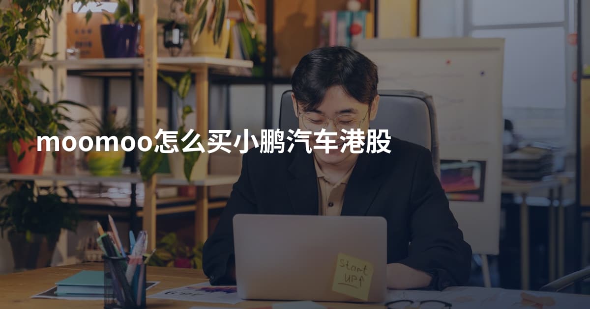 moomoo怎么买小鹏汽车港股