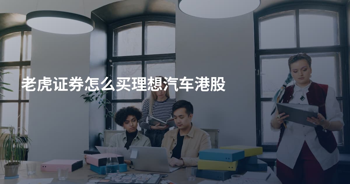 老虎证券怎么买理想汽车港股
