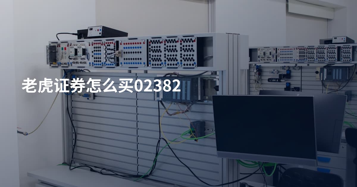 老虎证券怎么买02382