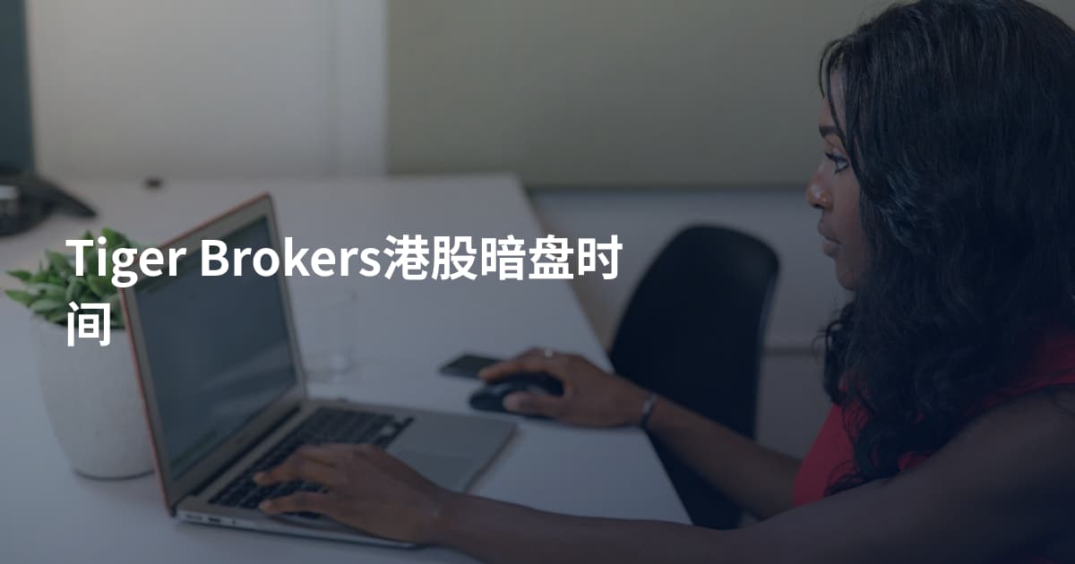 Tiger Brokers港股暗盘时间