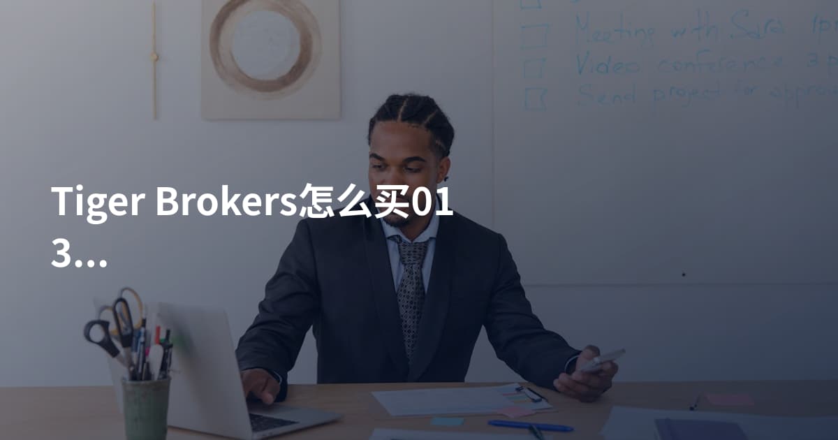Tiger Brokers怎么买01398