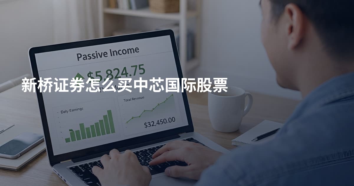 新桥证券怎么买中芯国际股票