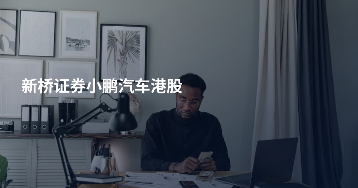 新桥证券小鹏汽车港股