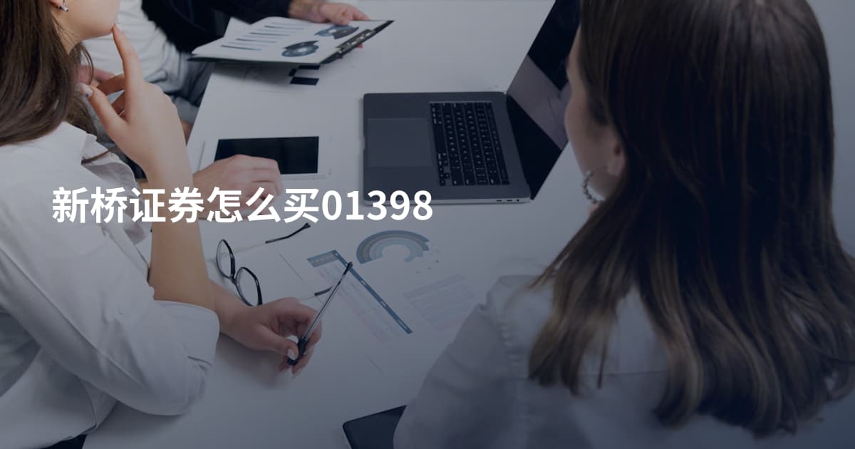 新桥证券怎么买01398