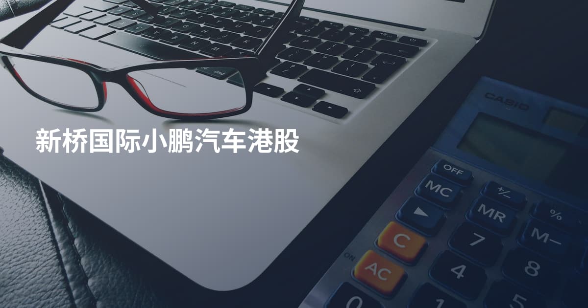 新桥国际小鹏汽车港股