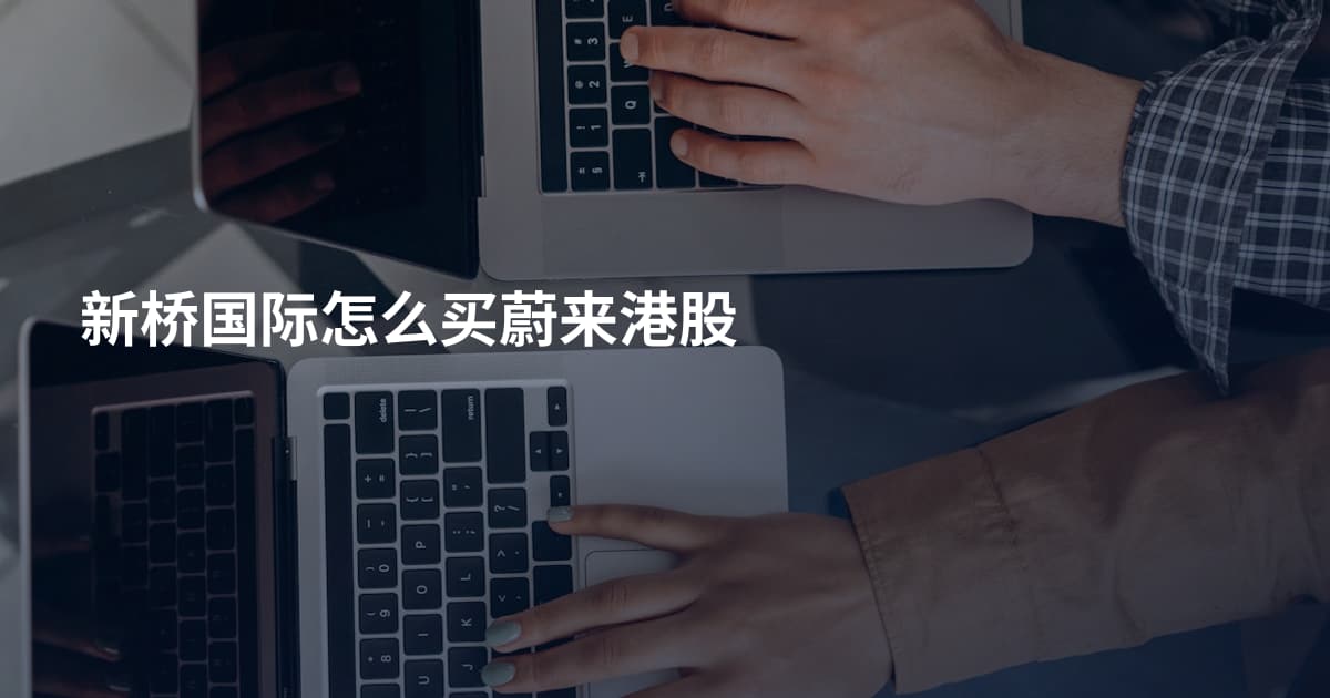 新桥国际怎么买蔚来港股