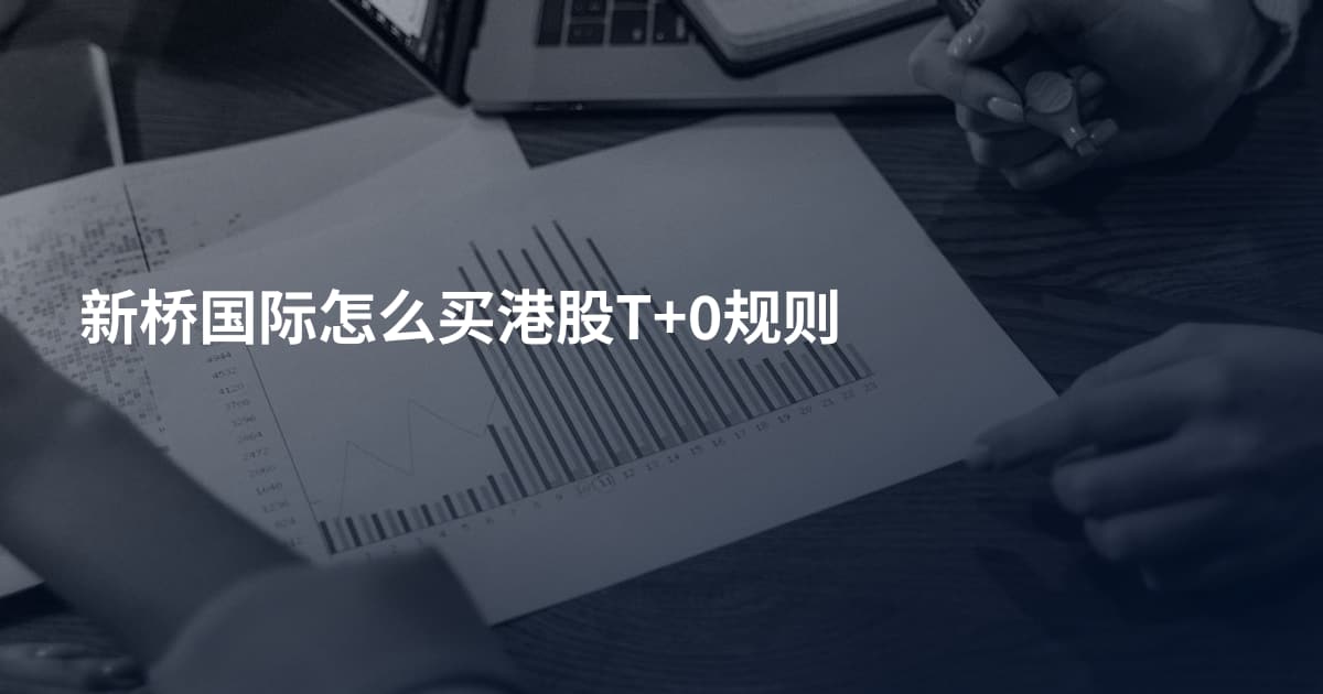 新桥国际怎么买港股T+0规则